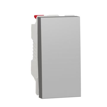 Interruptor 1 modulo new unica studio aluminio