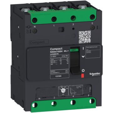 Interruptor nsxm 50ka tm40d 4p/4p tornillo