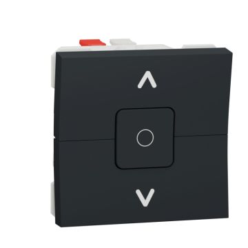 New unica interruptor de persianas antracita