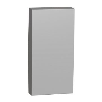 Tecla recambio serie única 1 modulo aluminio