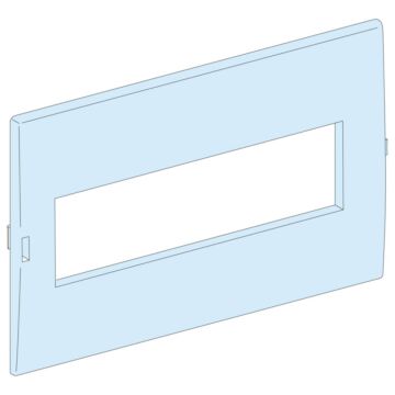 Front plate - 18 modules - for kaedra