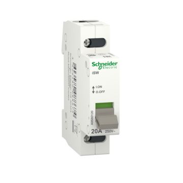 Interruptor en carga, acti9 isw, 1p, 20a, 250v