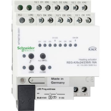 Actuador calefacción reg-k/6x24/230/0. 16