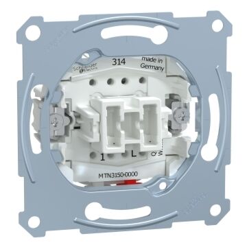 Mecanismo pulsador normalmente abierto compatible con la gama elegance y d-life