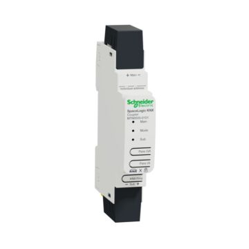 Knx - spacelogic acoplador de línea carril din knx secure
