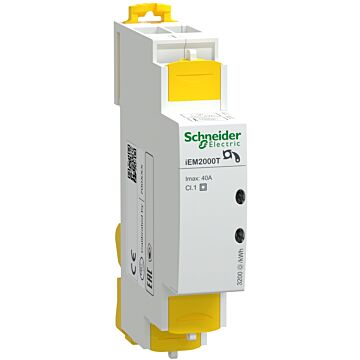 Contador de energía iem2000t 1f 230v 40a sin pantalla salida pulso