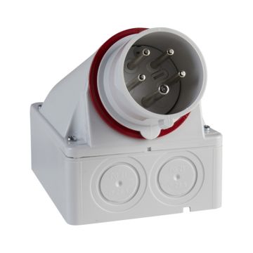 Clavija mural 32a 3p+tt 380-415v ip44