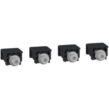 4 conectores tuerca/barra con tornillo n