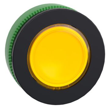 Cabeza  piloto flush  luminoso amarillo led