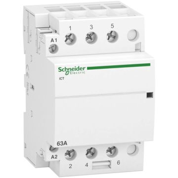 Contactor modular acti9 ict 63 a 3 p 3 na 230/240v ca
