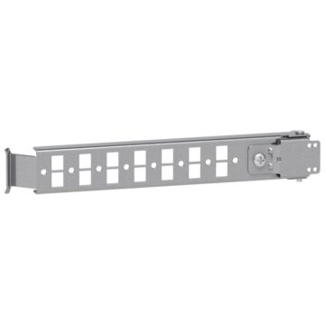 Mounting rail for wall mounting enclosure s3d/crn - depth 400