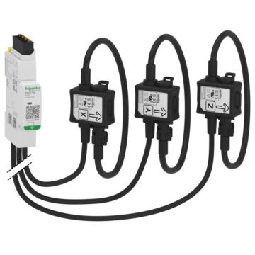 Sensor de energía inalámbrico, powertag rope 1000a 3p/3p+n posición superior y inferior