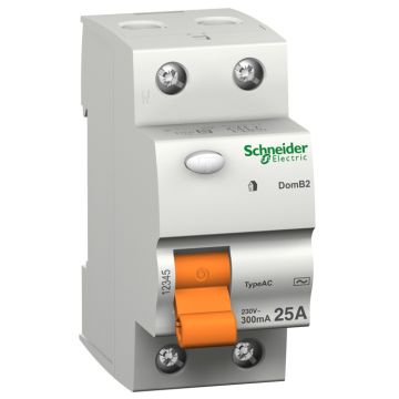Interruptor diferencial domae 2p 25a 30ma ca