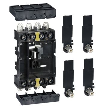 Kit compact extraíble sobre zócalo 4p (nsx100/250)