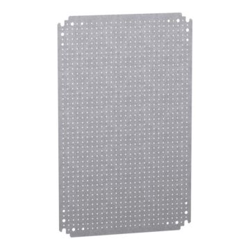 Microperforated mounting plate h600xw400 w/holes diam 3,6mm on 12,5mm pitch