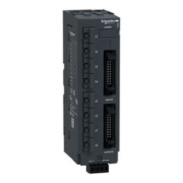 Repartidor p/ 8 saidas motor tesys u - 8 lig. rj45-2 lig. he10 lado plc-24 v cc