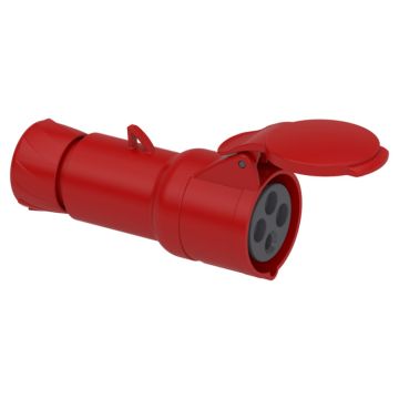 Toma de conmutación pk patrika tornillos 16 a ip44 380 v 3p+t 50-60 hz
