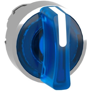 Cabeza selector luminoso  3 posiciones   azul