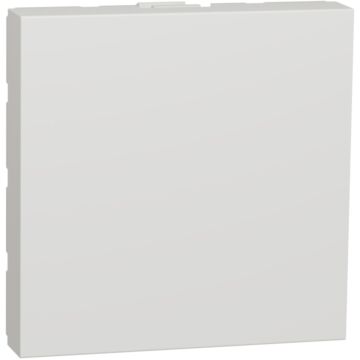 New unica, tapa ciega, 2 módulos, polar