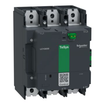 Contactor tesys lc1g 630a 440v 3p ac3 estándar bobina 100-250v ca-cc