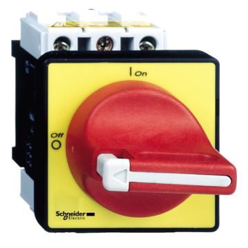 Tesys vario - interruptor en carga de parada de emergencia - 25 a - en puerta