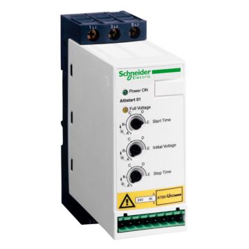 Altistart 01 - arrancador suave para motores asíncronos - ats01 - 12a - 380..415v – 5,5 kw