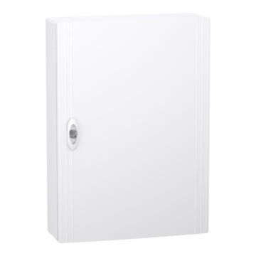 Envolvente modular, prismaset xs, 3 filas 18 módulos , superficie, puerta blanca