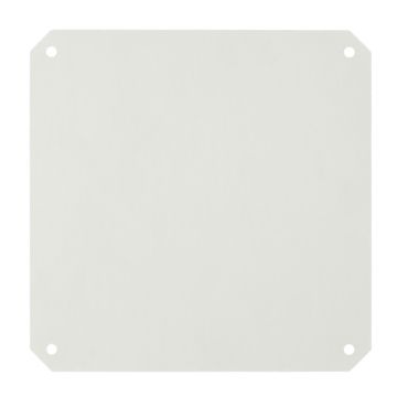 Insulating polyester mounting plate for pls box 54x54cm ((*))