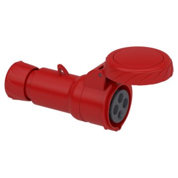 Toma de conmutación pk patrika tornillos 16 a ip67 380 v 3p+t 50-60 hz