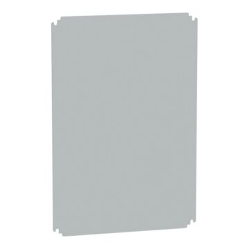 Placa de montaje aislante de poliéster para envolvente h700xw500mm