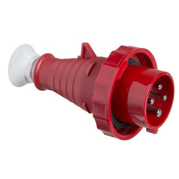 Pratika wander plug - straight - 16 a - 3p + e - 380...415 v ac - ip67