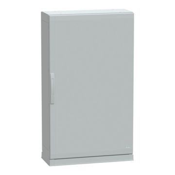 Floor standing encl.polyester vers.plaz w/plinth open bottom 1250x750x320 ip54