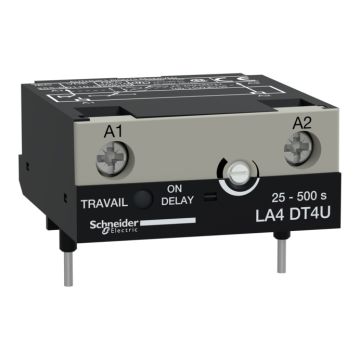 Módulo temp. eletrónico “série” - ao trabalho - 25...500 s - 24...250 v cc/ca