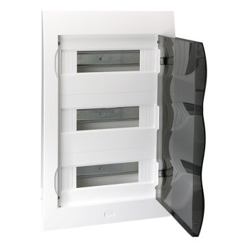 Cofre mini pragma empotrable 470x300x76 puerta transparente