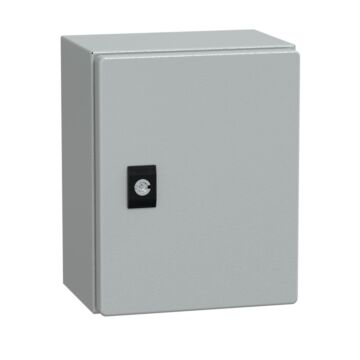 Spacial crn con puerta ciega sin placa de montaje . alt250xanch200xprof150; ip66; ik10; ral7035
