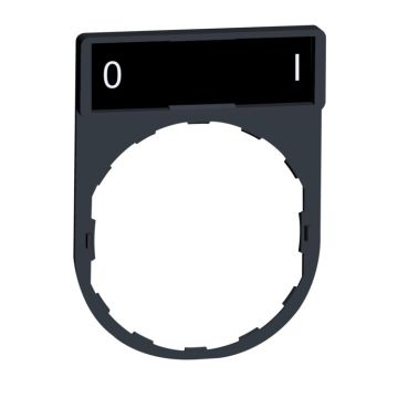 Harmony xb4 - porta etiqueta c/etiqueta  o-i