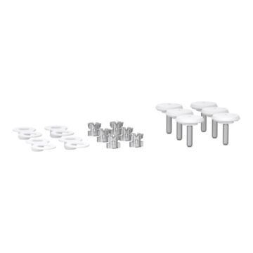 6 tornillos + 4 tapones,techo p ip55