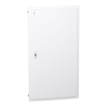 Envolvente modular, prismaset xs, 6 filas 24 módulos , empotrar, puerta blanca