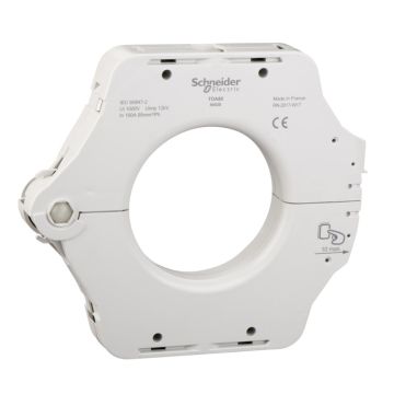 Split toroid oa type, for vigirex and vigilhom, toa80, inner diameter 80 mm, rated current 160 a