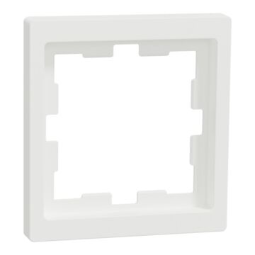 D-life marco para 1 elemento color blanco mate