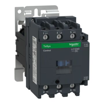 Contactor tesys lc1-d - 3 polos - ac-3 440v 40 a - bobina 24 v cc
