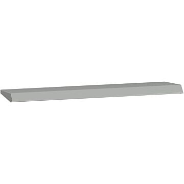 Tejadillo para armario mural panelset  w800xd250 color ral7035. incluye fijaciones