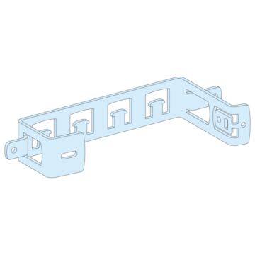 Juego soportes para borneros y colector de tierra para pasillo lateral (2u)