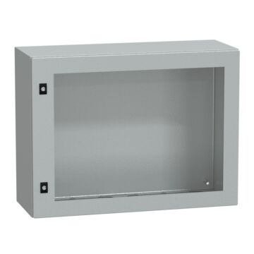 Spacial crn tspt door w/o mount.plate. h600xw800xd300 ip66 ik08 ral7035..