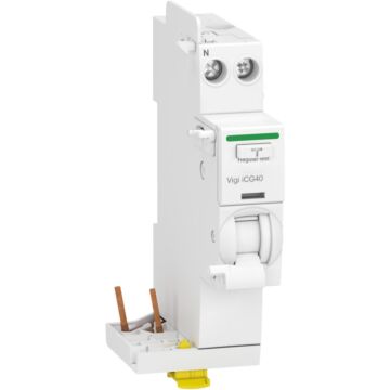 Acti9 vigi icg40 - bloque vigi - 1p+n - 25a - 30ma - tipo ac