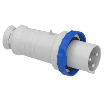 Pratika clavija aérea - 63 a - 2p + e - 200...250 v ac - ip67