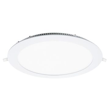 Downlight redondo de empotrar led 24w 6000k 2150lm aluminio blanco