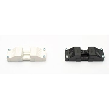 Conj. conector hembra. cable redondo.  blanco