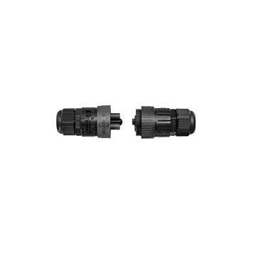 Conector aéreo hembra para montaje sobre conector de panel macho. ip 68.