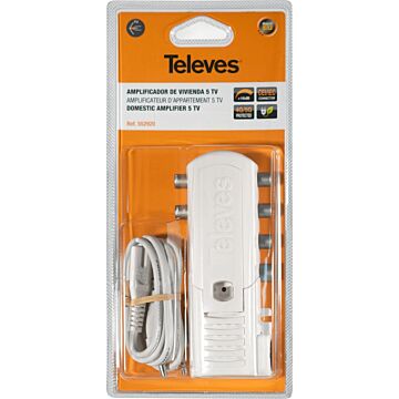 Amplificador de vivienda ''cei'' 5 salidas (4+tv): vhf/uhf - lte700 ready